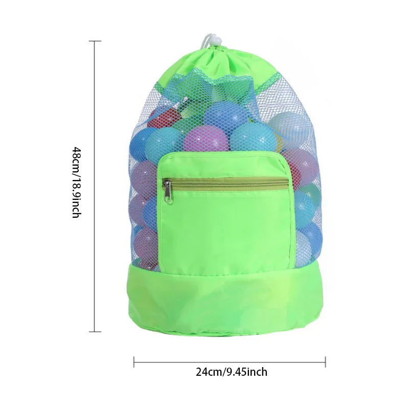 Sports Drawstring Backpack Sport Fitness Travel Outdoor Sackpack Women And Men Large Capacity Gym Swim Beach Bags Basketball Bag - Velora