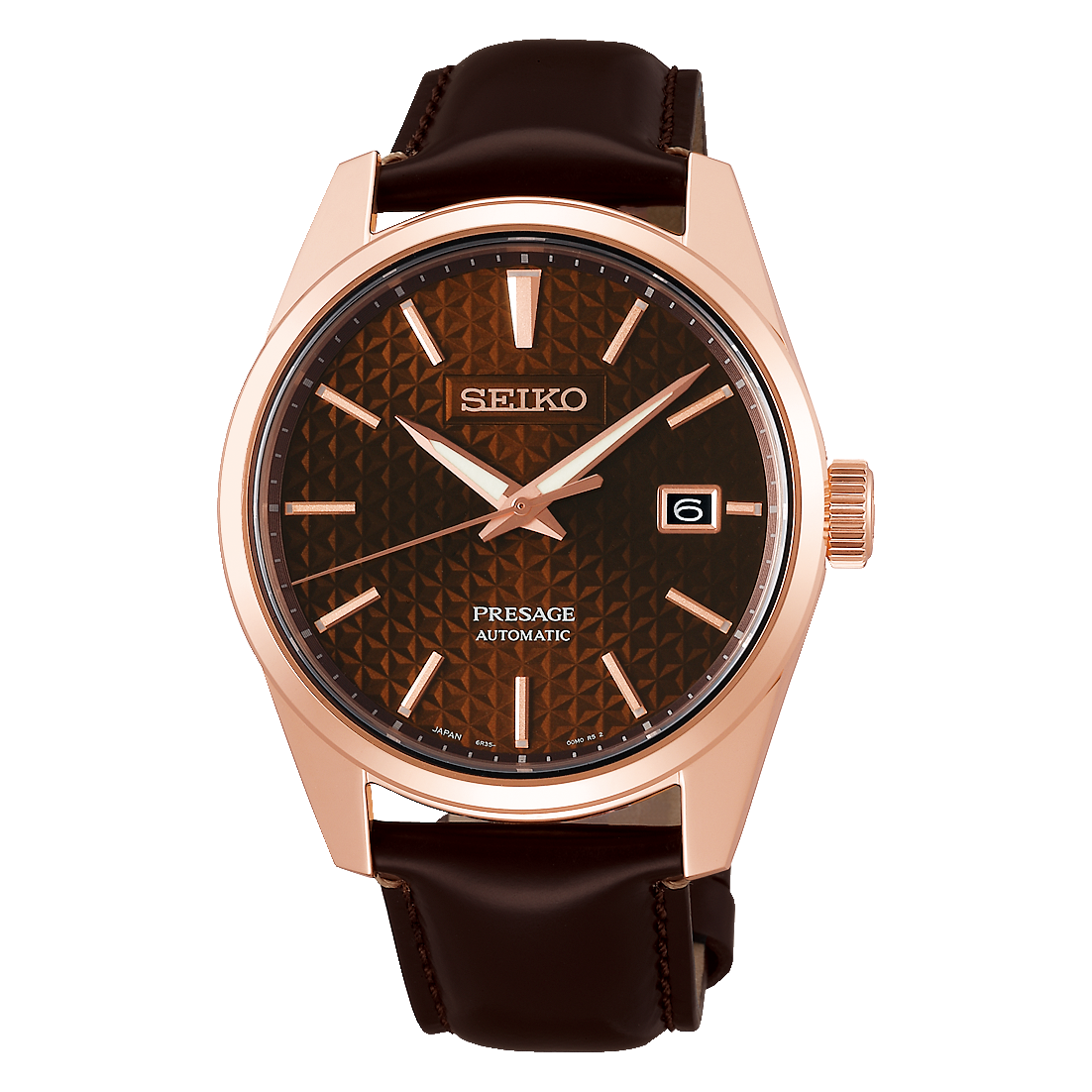 SEIKO Presage Sharp Edged Series Brown | SPB170