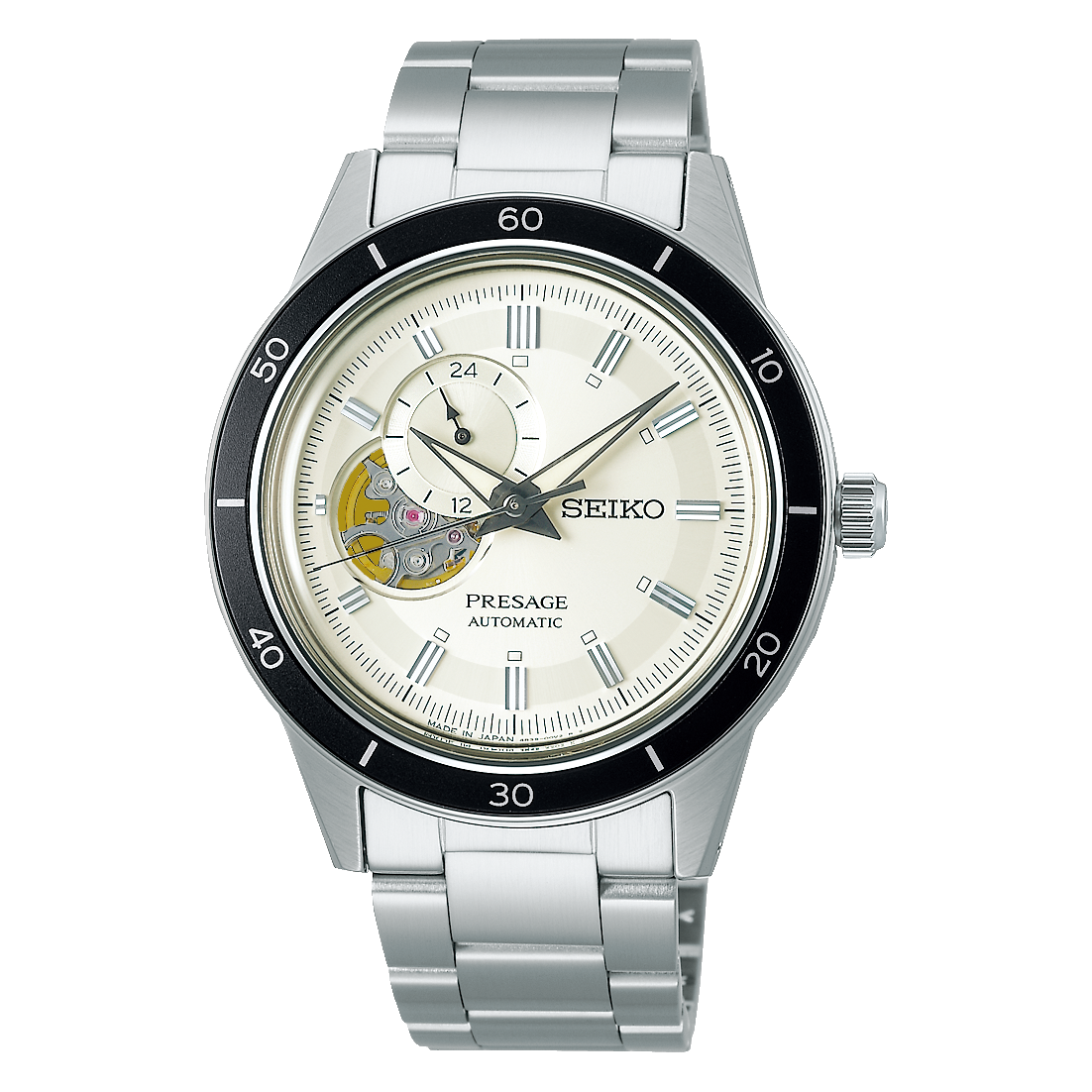 SEIKO Presage Style60s Open Heart Cream | SSA423
