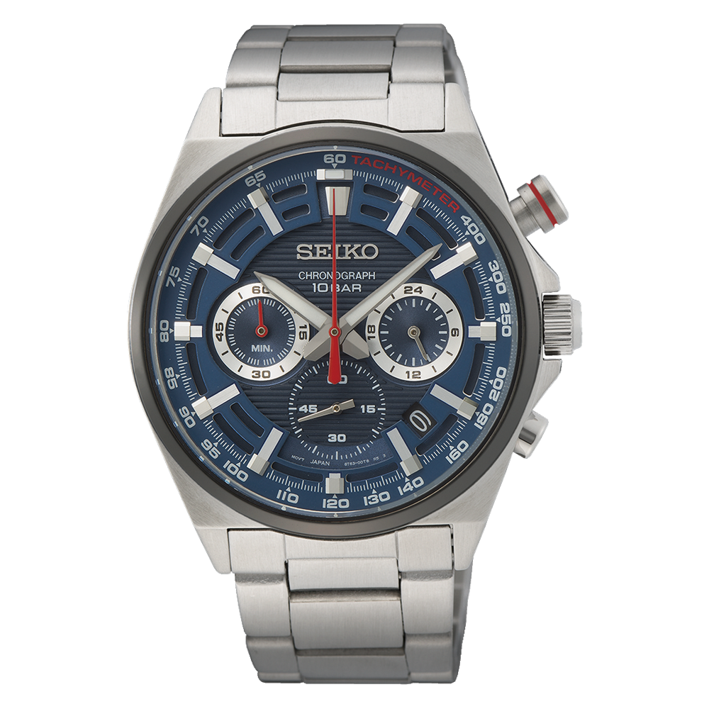 SEIKO Chronograph Quartz Blue | SSB407