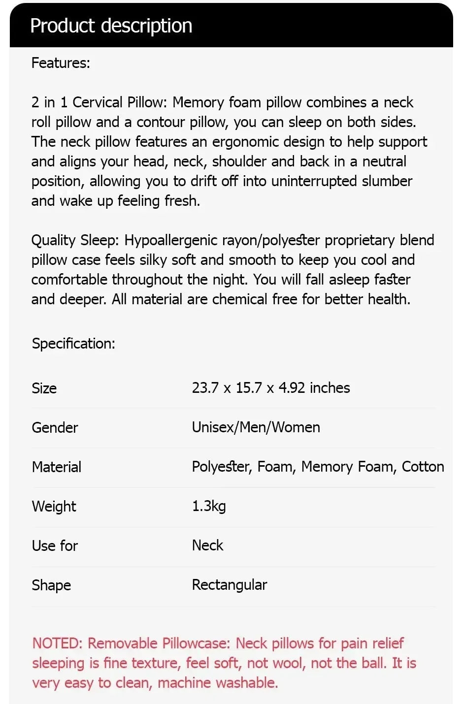 Sleep Memory Neck Pillow Butterfly Slow Rebound Comfortable Memory Foam Sleep Pillow Cervical Orthopedic Neck Massage Bed Pillow Velora