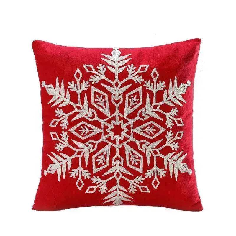 Santa Claus Tree Snowman Sofa Cushion Cover Pillow Case