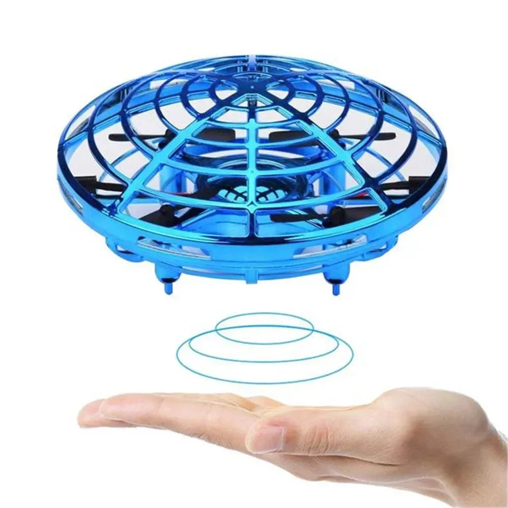 Mini Induction RC Quadcopter Magic Hand UFO Ball Sensing Aircraft Electric Toy for Kids Velora
