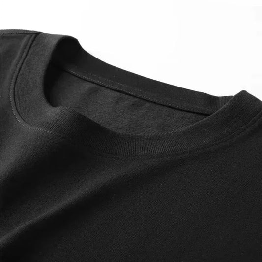 Ronaldinho Head Printed Short Sleeve Fashion Brand Crew-neck Cotton Casual Breathable High Quality Men's women oversize T-shirt - Velora