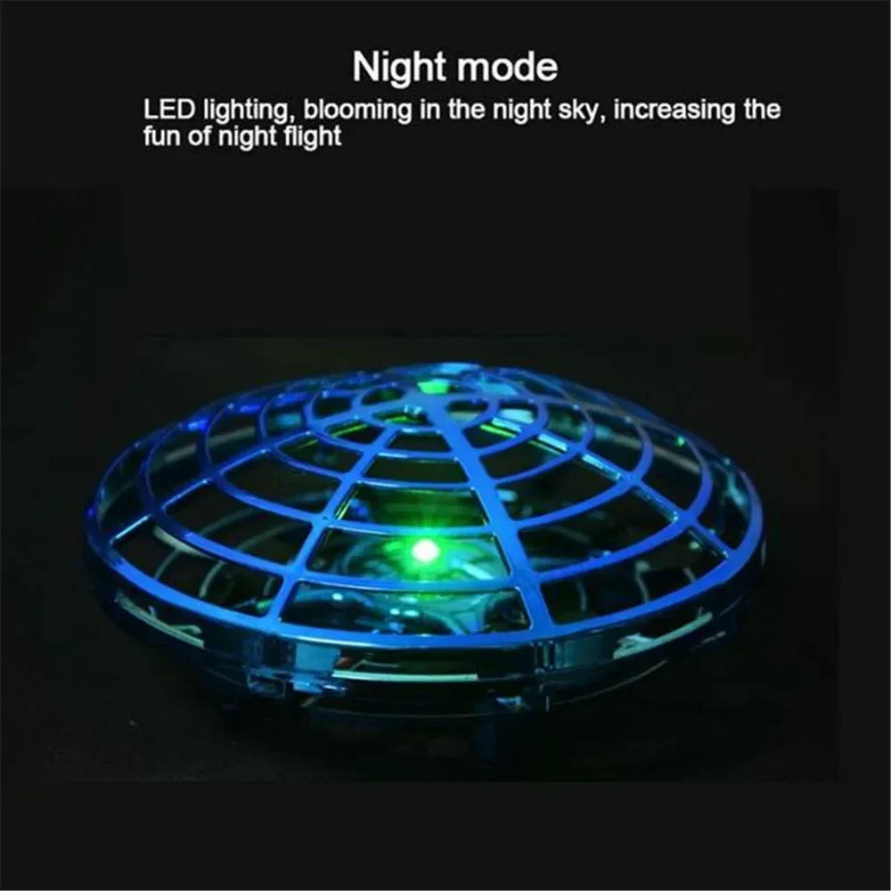 Mini Induction RC Quadcopter Magic Hand UFO Ball Sensing Aircraft Electric Toy for Kids Velora