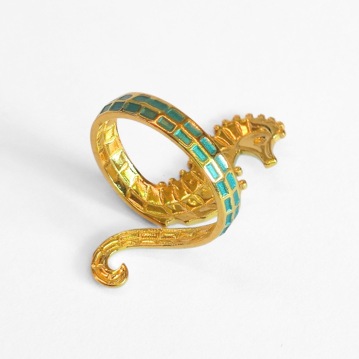Seahorse Wrap Ring - Velora