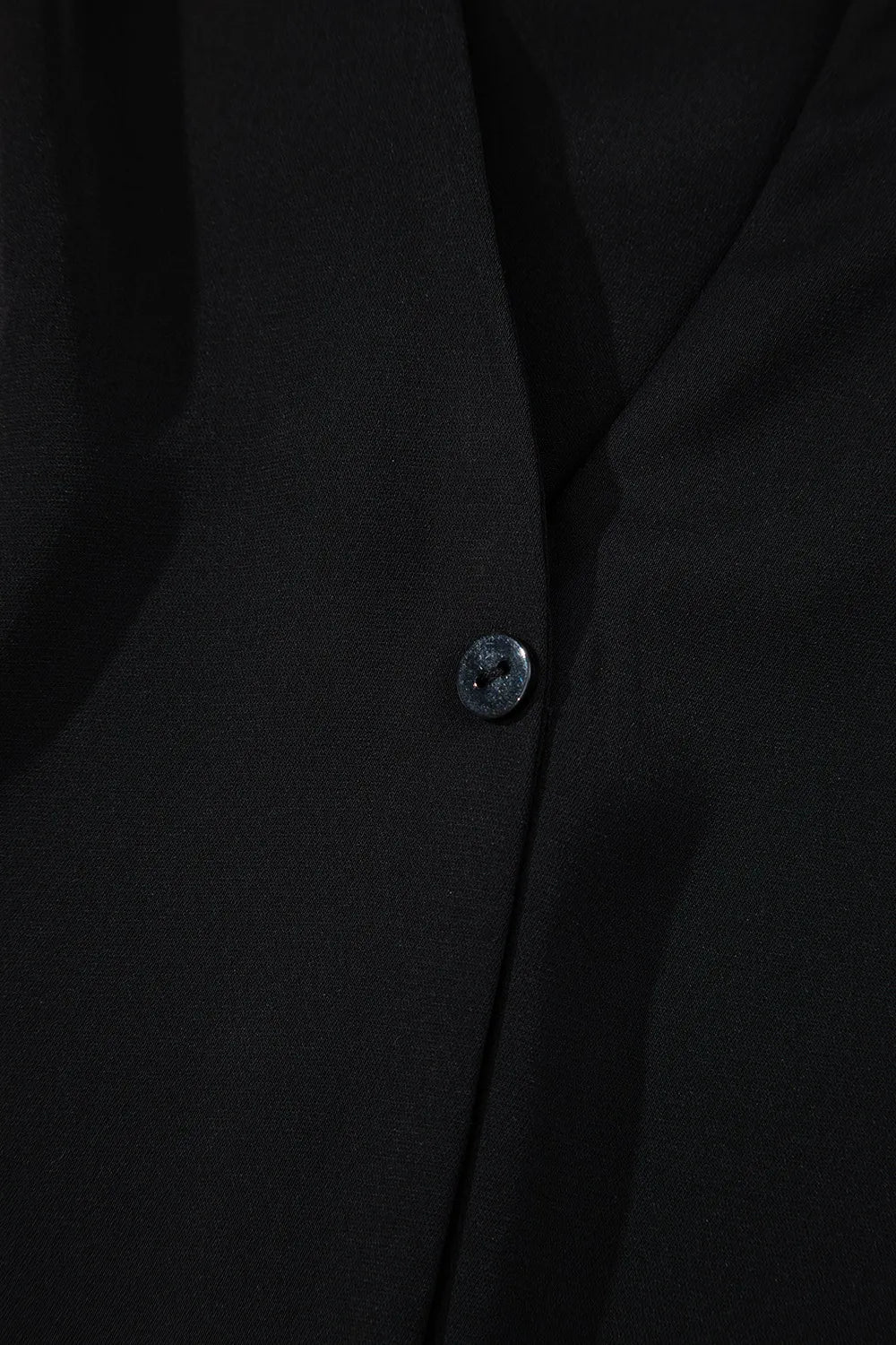 Short Sleeve Notched Blouse - Velora Luxury Fashion