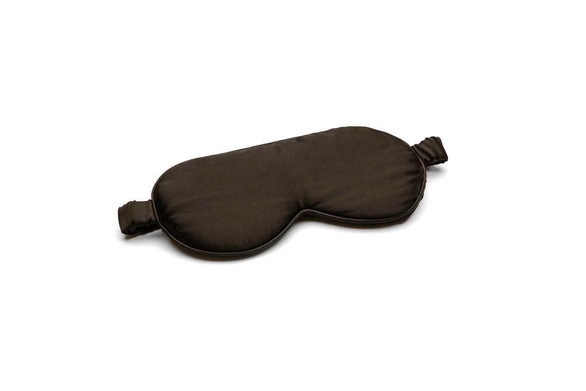 Silk Sleep Mask Black - Velora Luxury Fashion