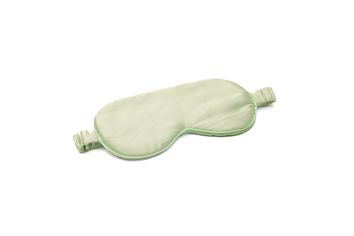 Silk Sleep Mask Mint - Velora Luxury Fashion