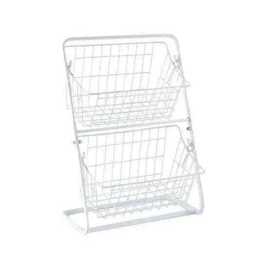Stainless Steel Countertops Multilayer Spice & Fruit Rack