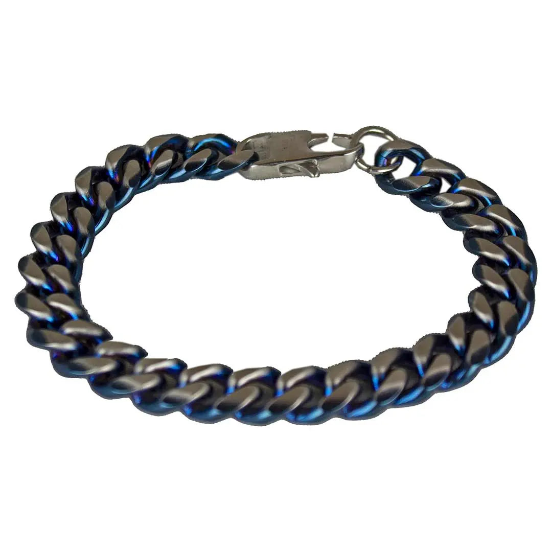 Steeltime Cuban Link Chain Bracelet - Velora Luxury Fashion