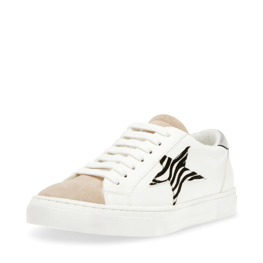 Steve Madden Womens Rezume Sneaker Zebra Multi 11 - Velora Luxury Fashion