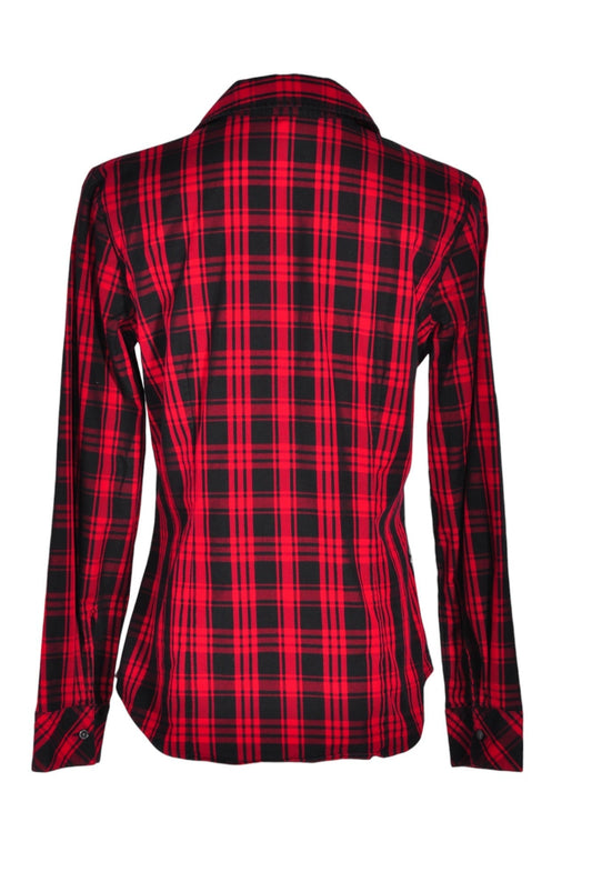 TALBOTS Women Blouses Regular fit in Red - XS - Velora Luxury Fashion
