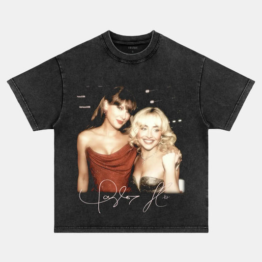 Music Icon Tee β Taylor & Sabrina Edition - Velora