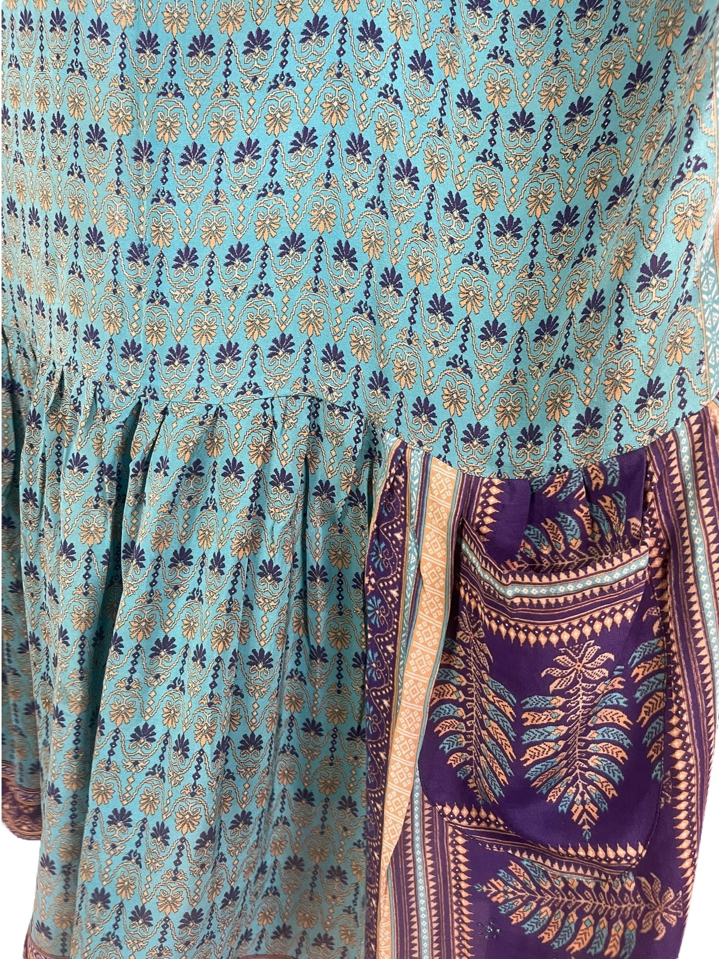 PRC3789 Avatar Pure Silk Boxy Babydoll Dress - Velora