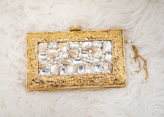 The AMARA Clutch - Velora Luxury Fashion
