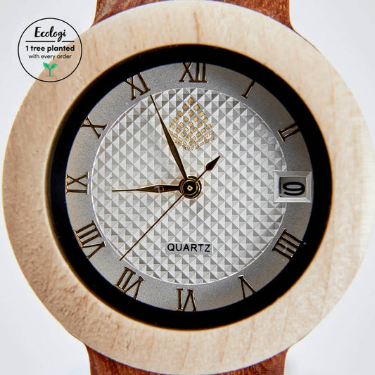 The Hazel: Wood Watch for Women - Velora Luxury Fashion