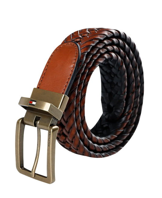 Tommy Hilfiger 32MM REVERSIBLE LACE BELT - Velora Luxury Fashion