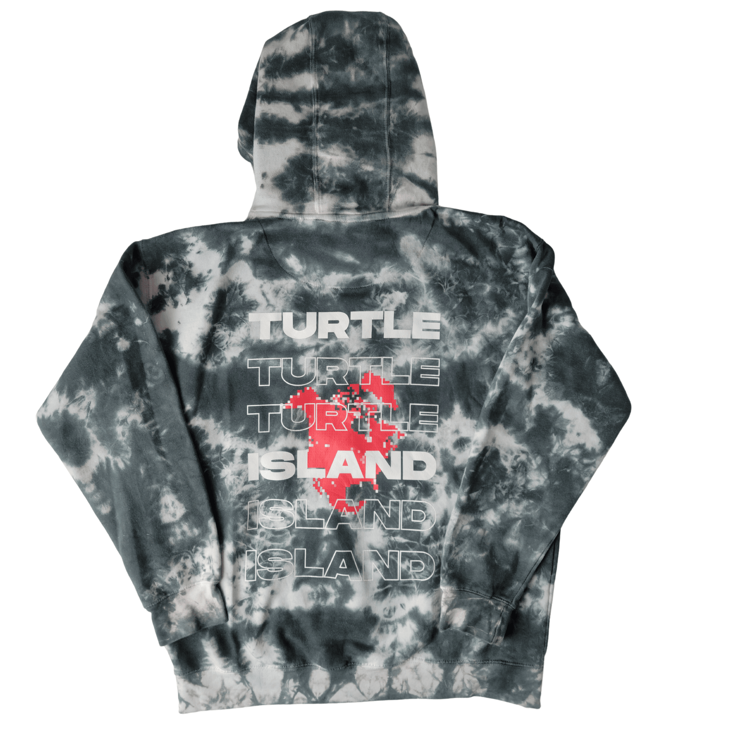 Turtle Island Tie Hoodie - Velora