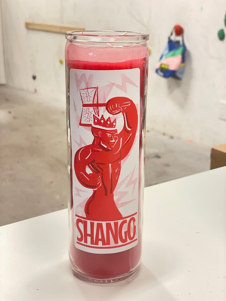 7 Day Candle - Shango The Hermit's Lamp