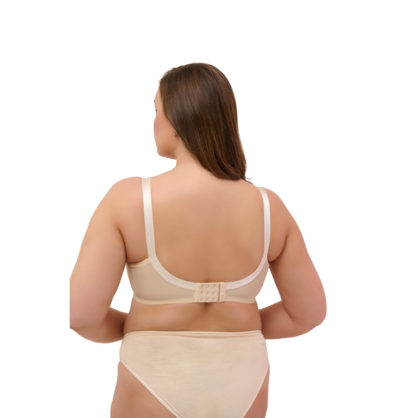 Full-Coverage Lace Bra for Women – Adjustable Straps, Wireless Support & Breathable Everyday Fit - Velora