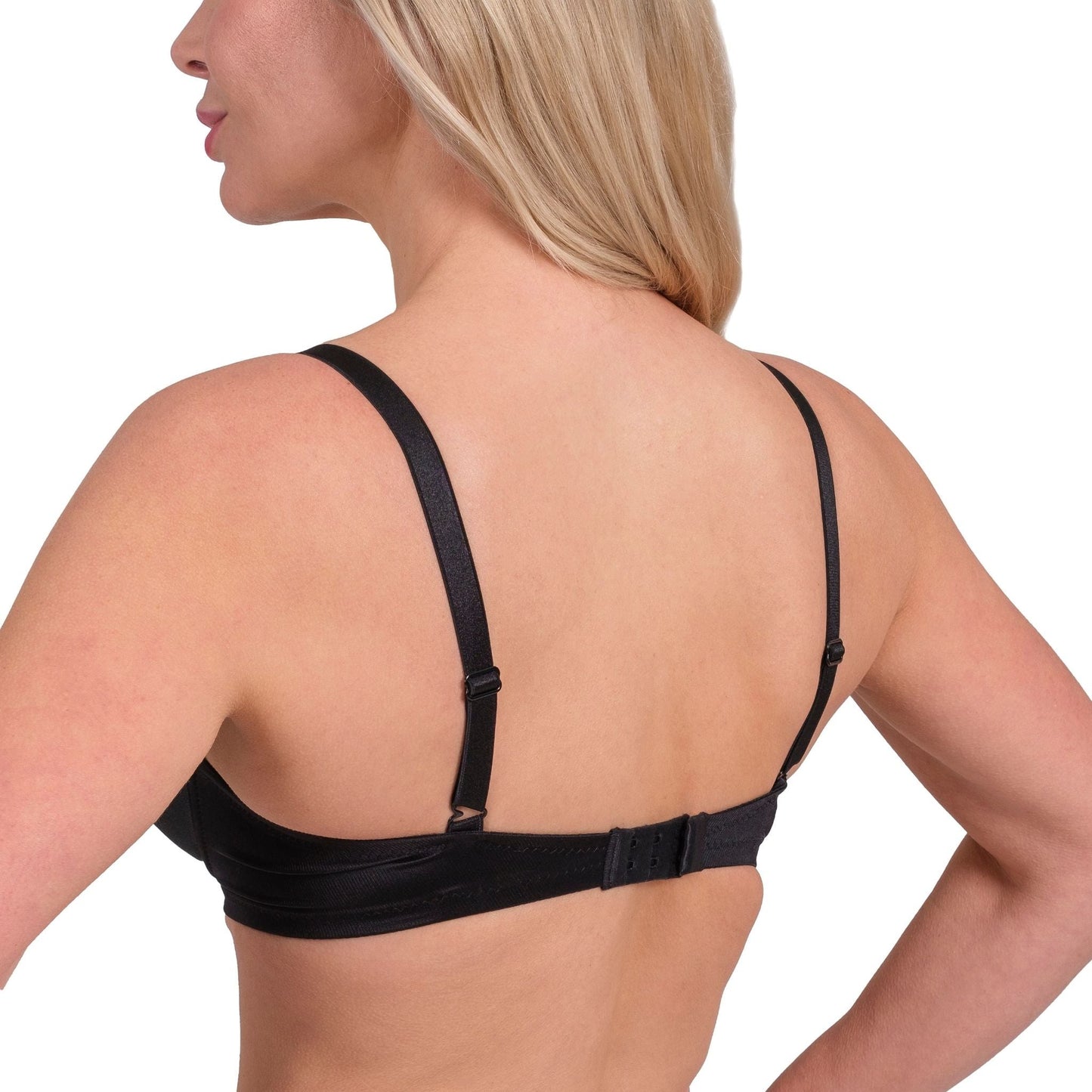 Lace Full-Coverage Support Bra – Elegant, Adjustable & Breathable Underwire Lingerie (Black, Skin, Mink) - Velora