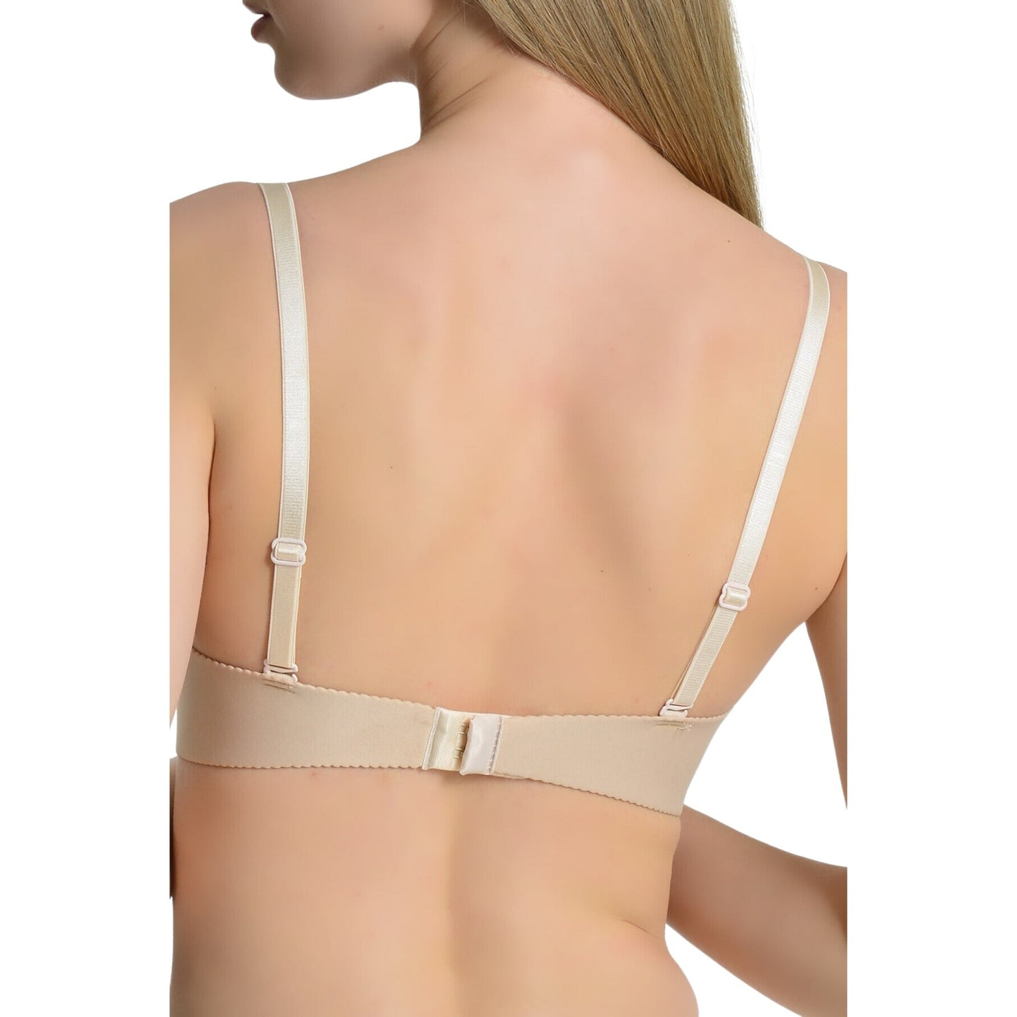 Seamless Everyday T-Shirt Bra – Invisible Under Clothing, Ultra Soft & Stretchy (Black, Mink & Skin) - Velora
