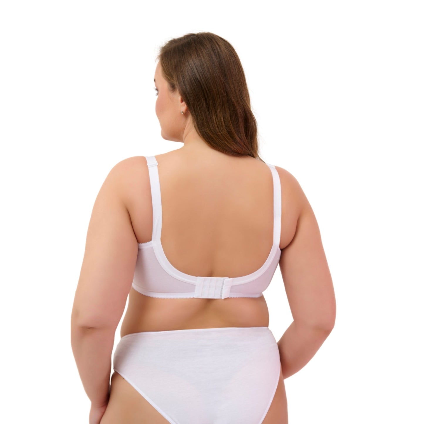 Full-Coverage Lace Bra for Women – Adjustable Straps, Wireless Support & Breathable Everyday Fit - Velora
