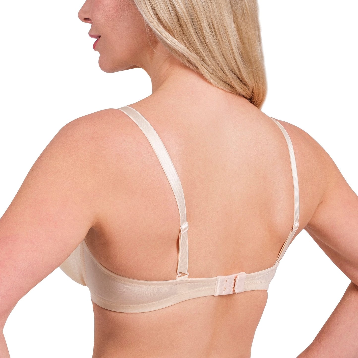 Lace Full-Coverage Support Bra – Elegant, Adjustable & Breathable Underwire Lingerie (Black, Skin, Mink) - Velora