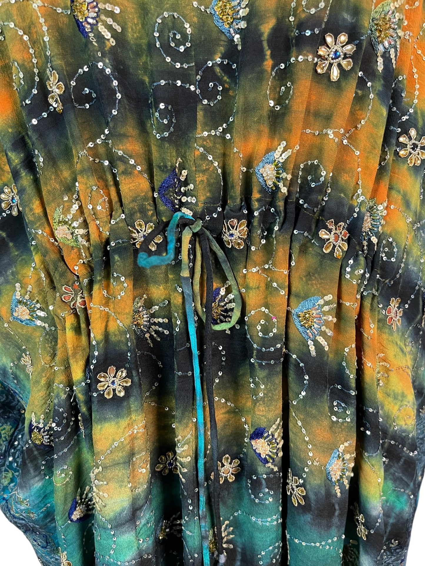 PRC6394 Avatar Pure Silk Maxi Kaftan - Velora