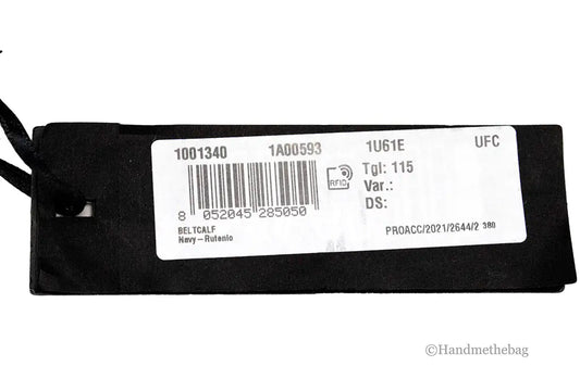 Versace Lapis & Scarlet Greek Key Belt - Velora Luxury Fashion