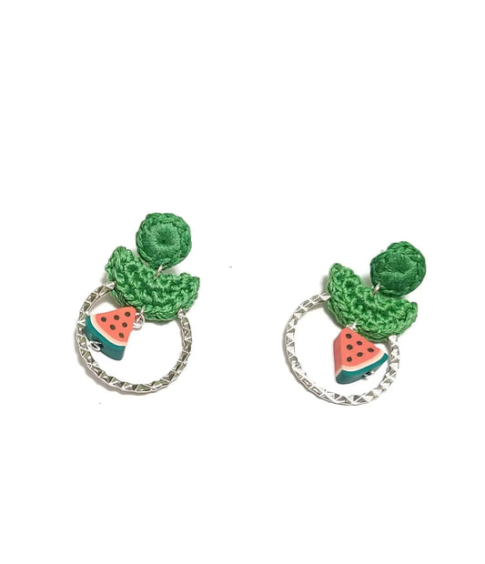 Watermelon Earrings - Velora Luxury Fashion