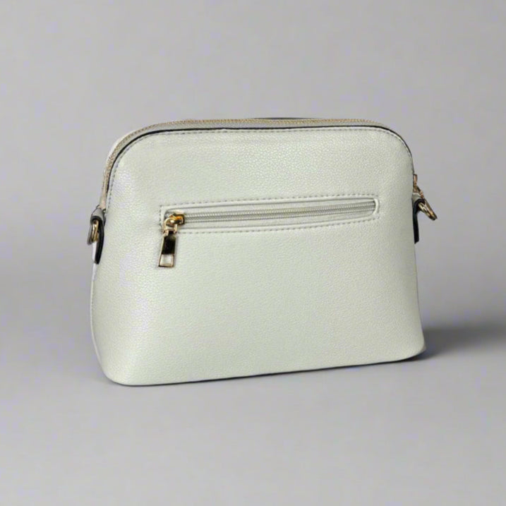 Temptation Italy Faux Leather Small Crossbody Bag with Floral Design Boutique of Leathers/Open Road