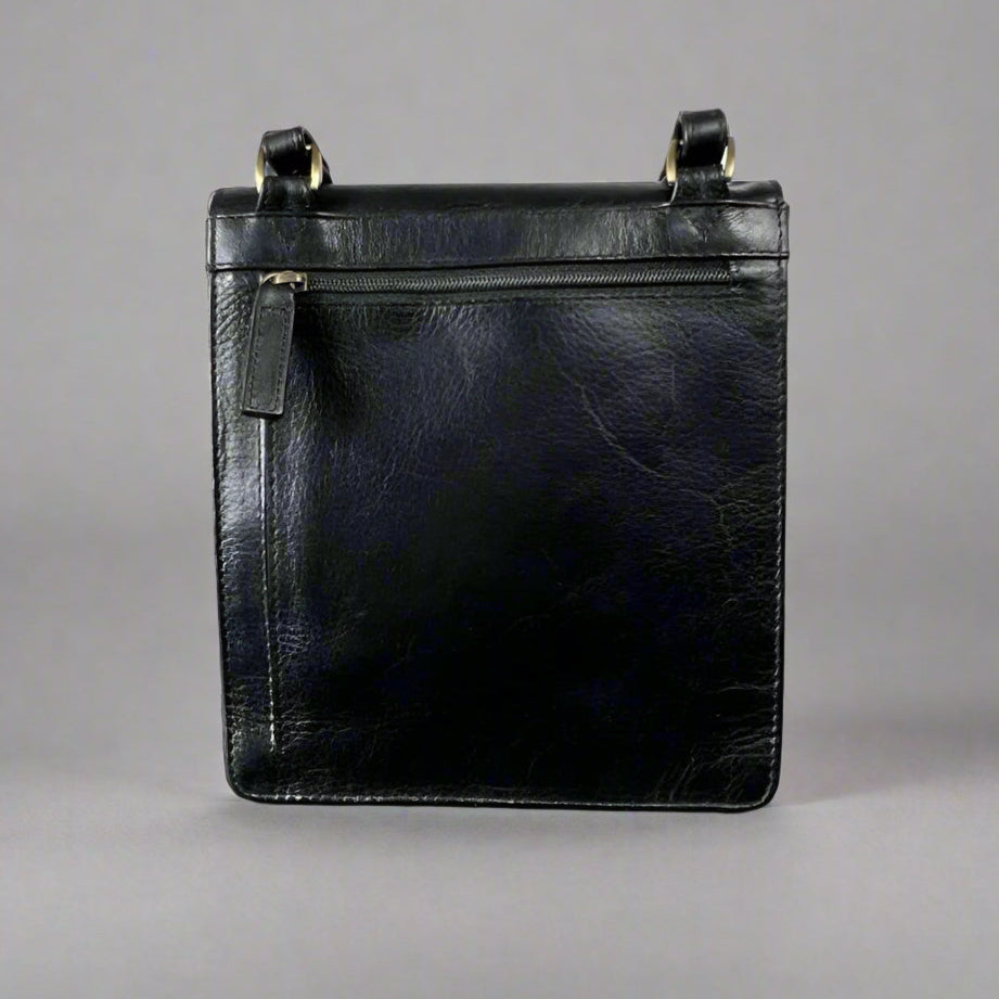 Derek Alexander Small Organizer Crossbody Bag Boutique of Leathers/Open Road