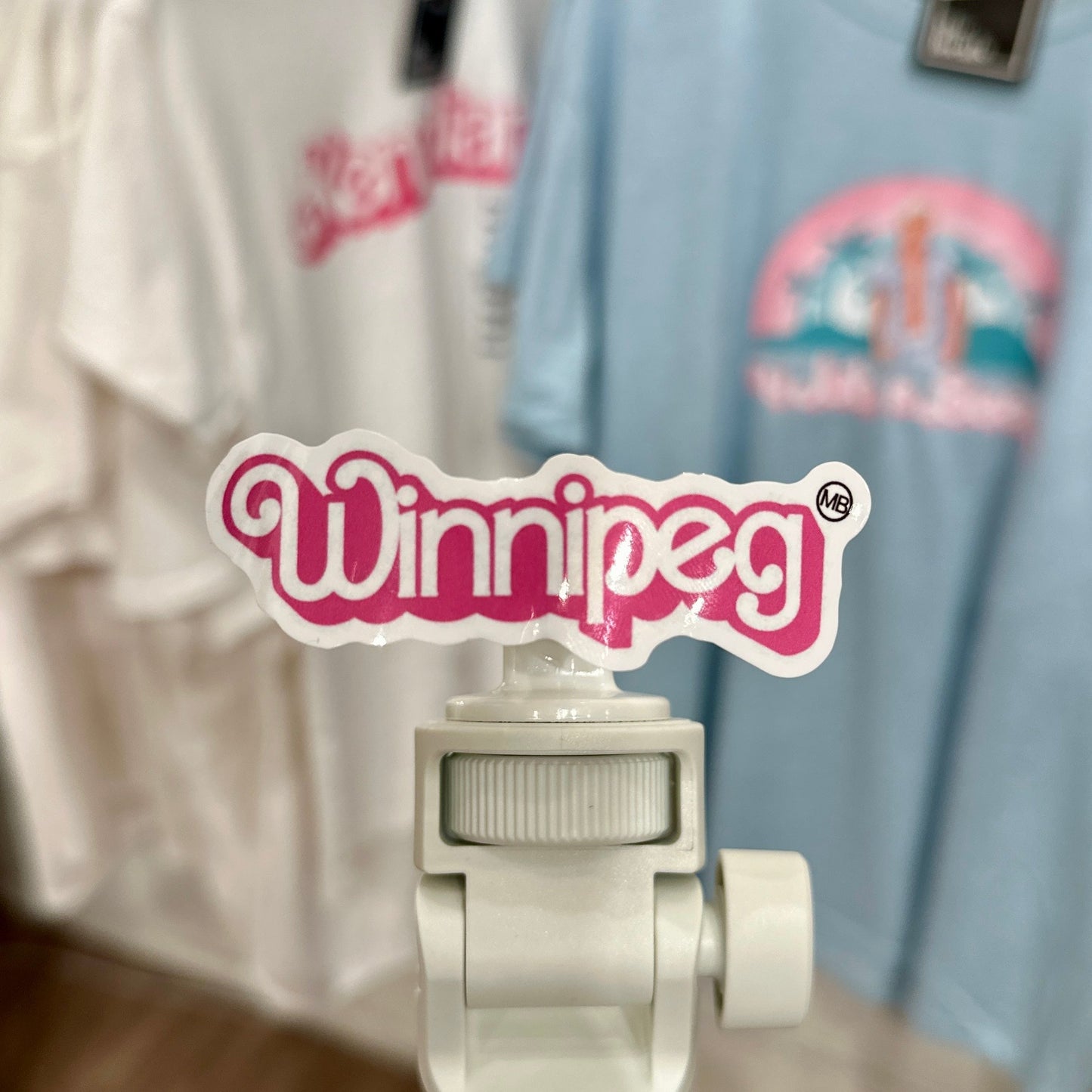 Winnipeg MB. Sticker - Velora Luxury Fashion