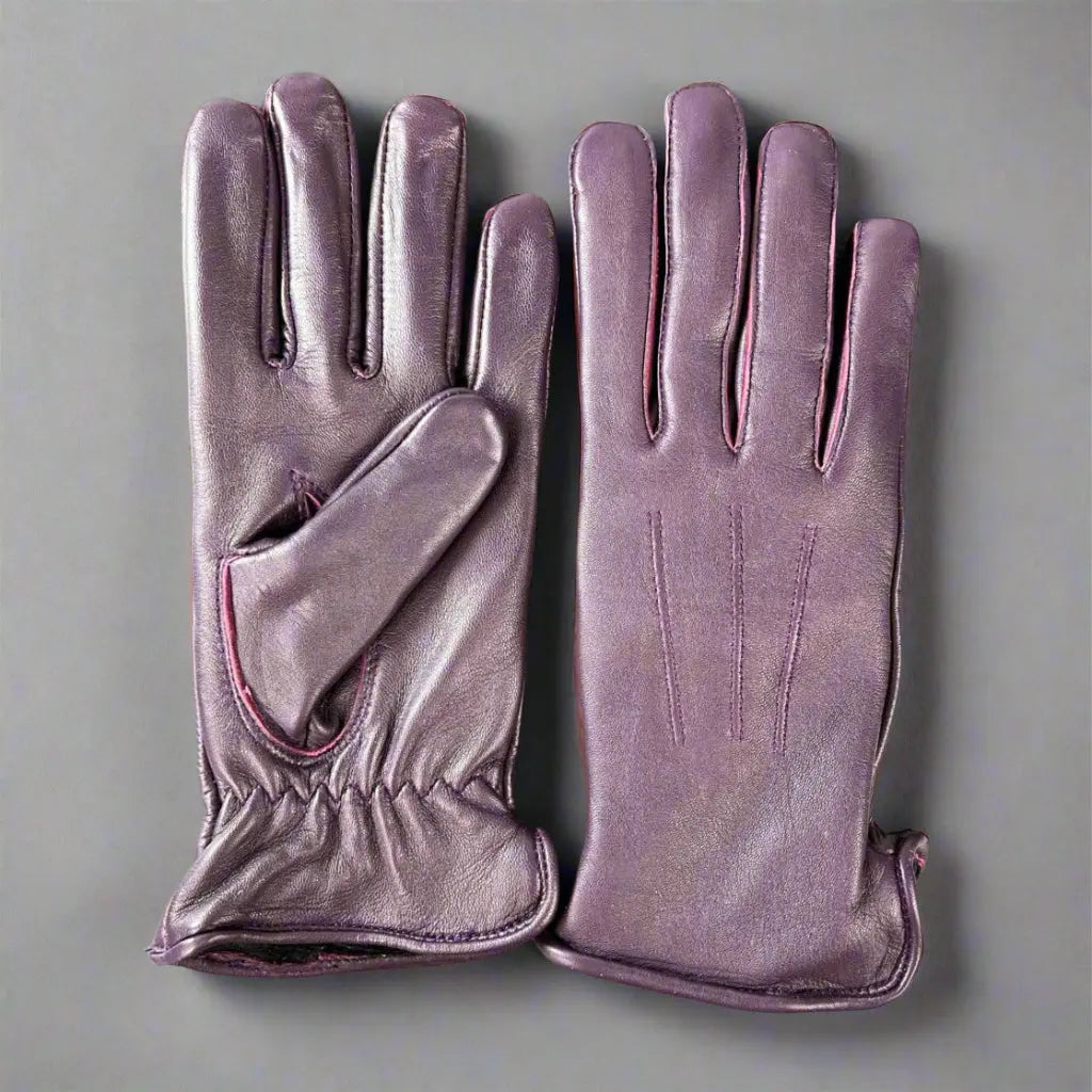 Women's Leather Gloves with Fur Lining Boutique of Leathers/Open Road