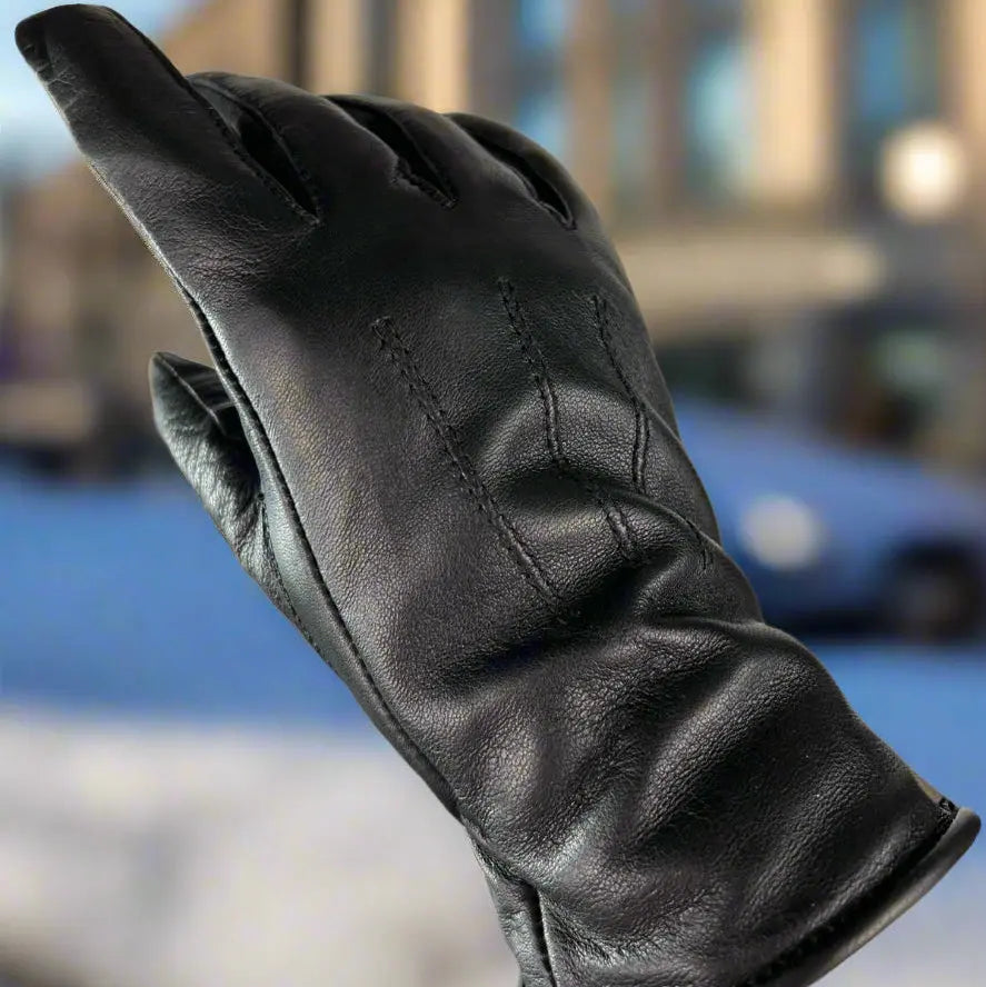 Women's Leather Gloves with Fur Lining Boutique of Leathers/Open Road