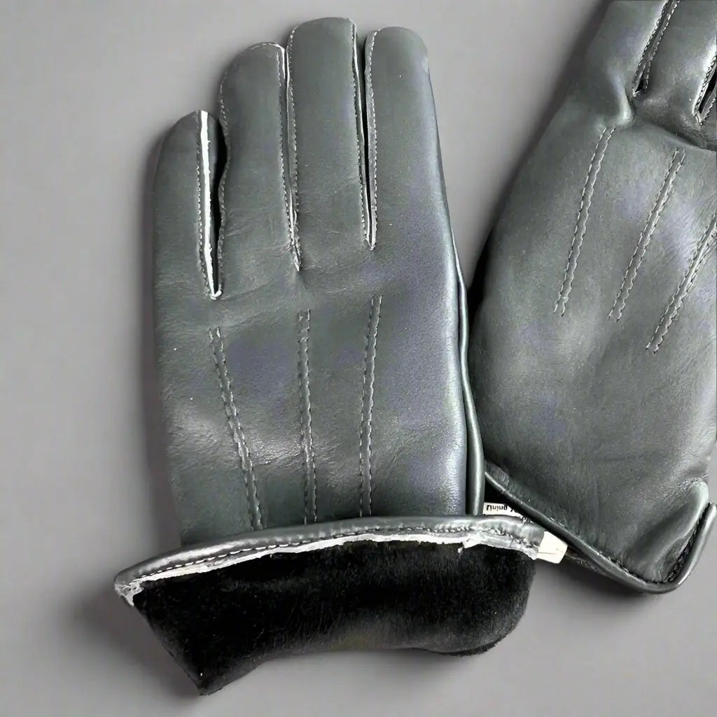 Women's Leather Gloves with Fur Lining Boutique of Leathers/Open Road