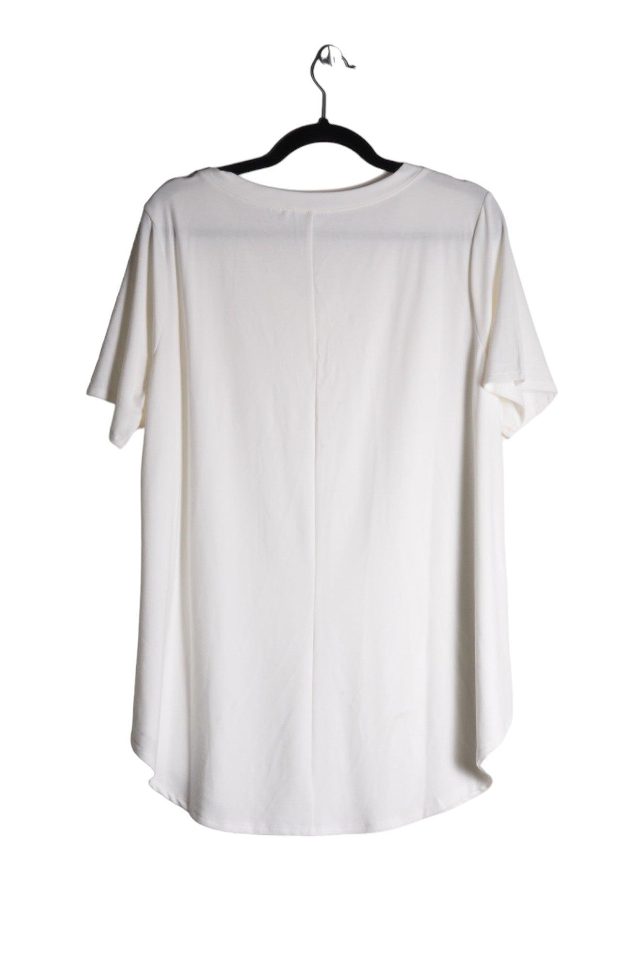 ZENANA Women T-Shirts Regular fit in White - L, 1X, 2X - Velora Luxury Fashion