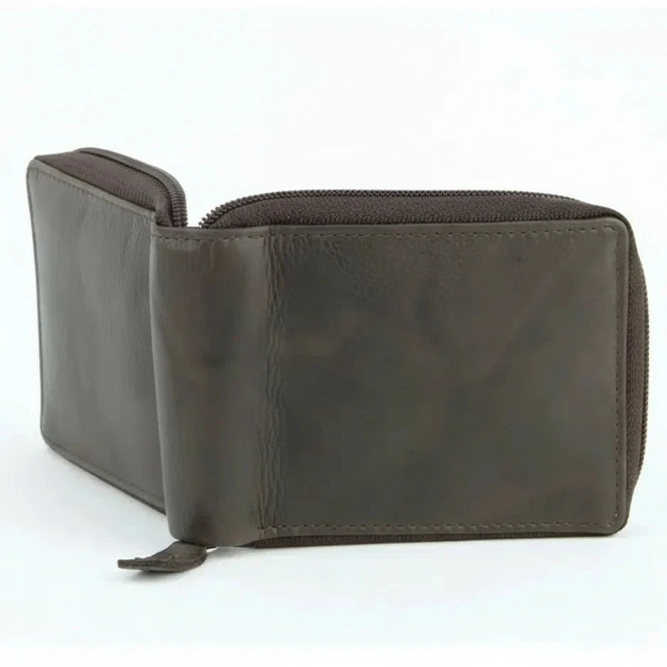 Zip Around Men’s Wallet - Velora Luxury Fashion