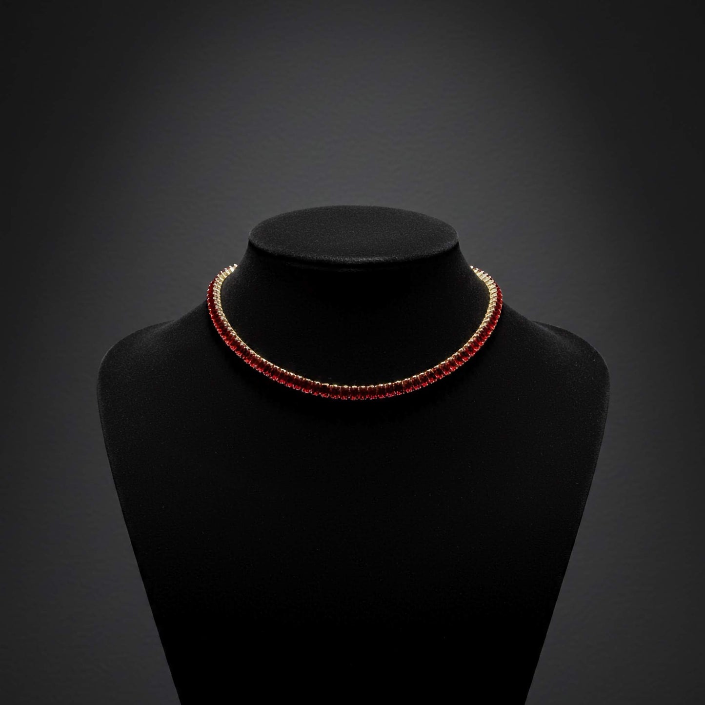Zirconia Diamonds Tennis Necklace | Elegant Necklace - Velora Luxury Fashion