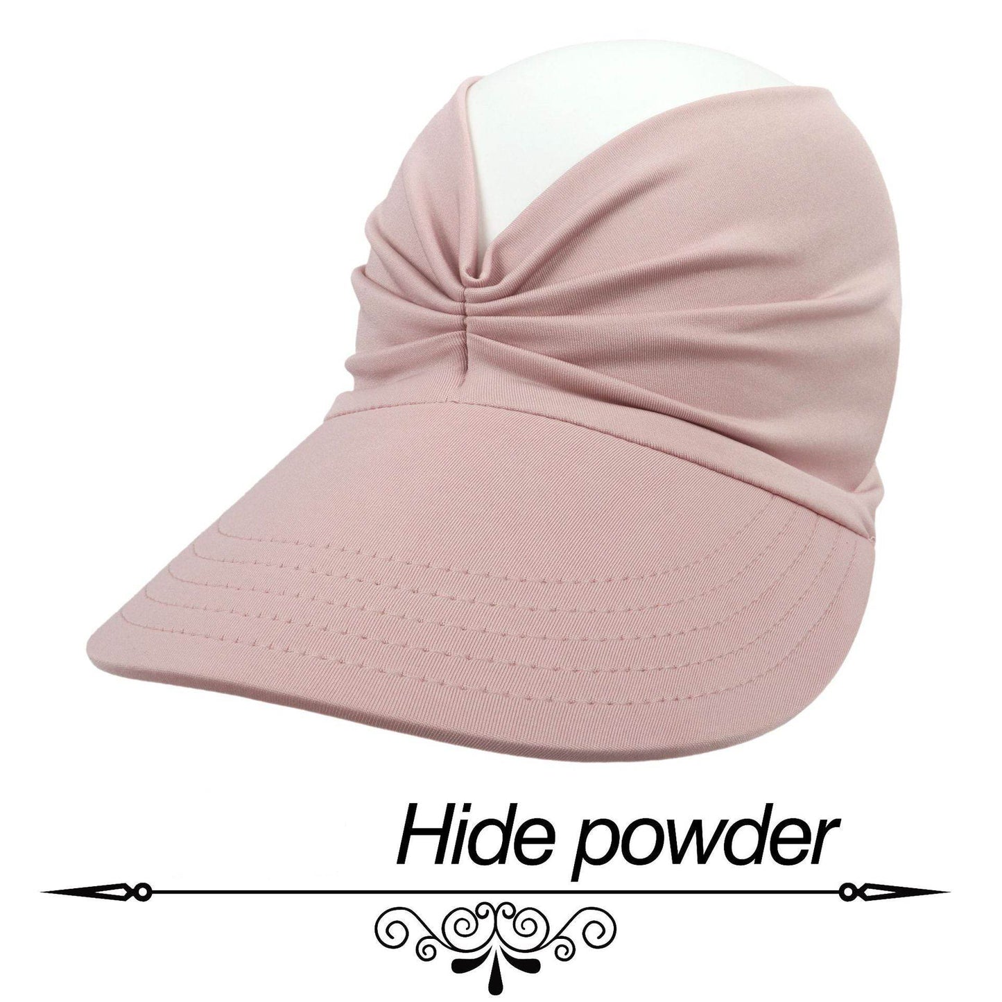 Summer Beach Visor Sun Hat for women Cross-border Spring Open Top UV protection Visor Hat - Velora