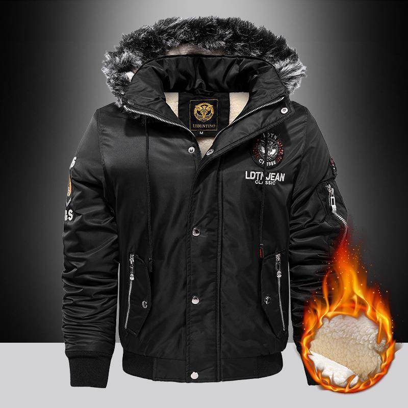 Thick Casual Men Cotton Clothes To Keep Warm - Velora