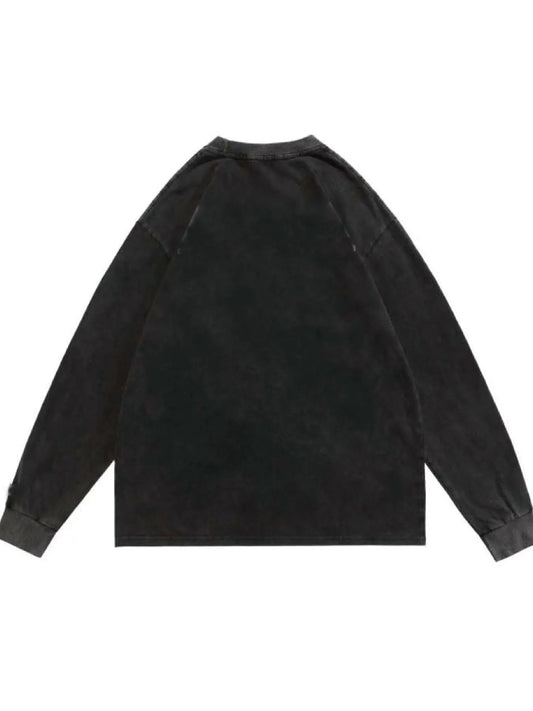 Men's Lips Graphic Oversized Sweatshirt - Velora