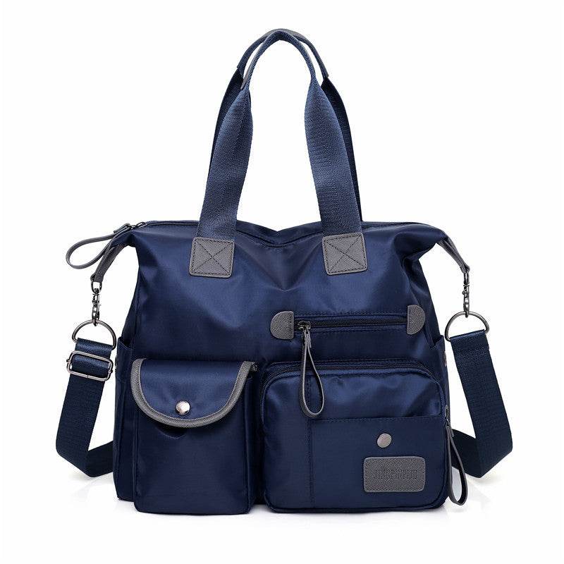 Large Capacity Multi-pocket Shoulder Bag For Women Nylon Waterproof Handbags Female Casual Commuting Messenger Crossbody Bags - Velora