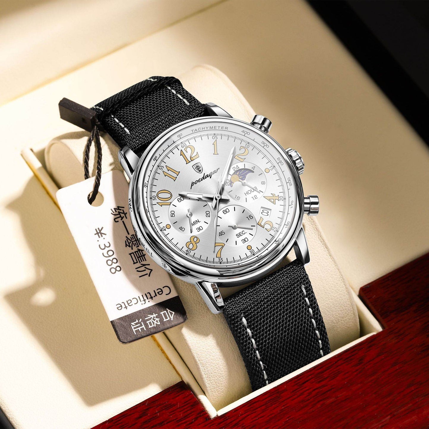 Multi-functional Waterproof Fashion Quartz Watch - Velora