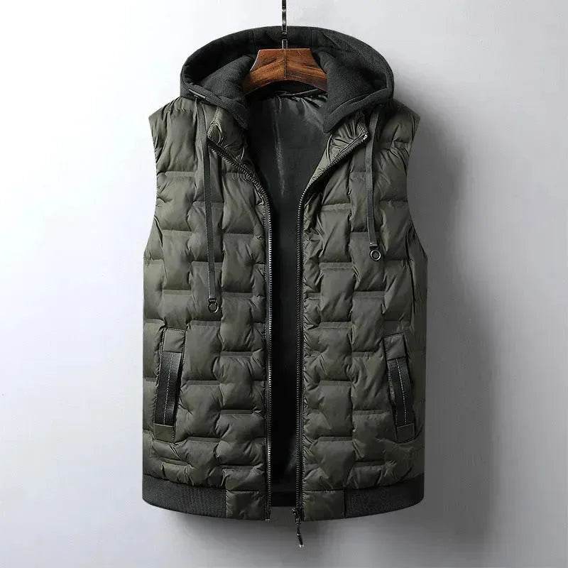 Puffer Vest for men Sleeveless Winter Jacket EX-STOCK Canada
