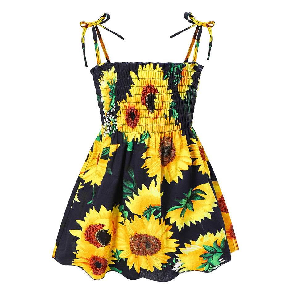 Baby Girl Summer Cotton Dress For Children - Velora