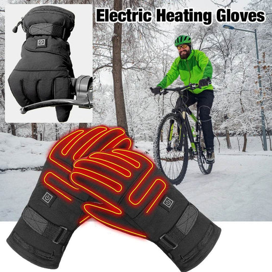 Winter Electric Heated Gloves Motorcycle Touch Screen Gloves - Velora