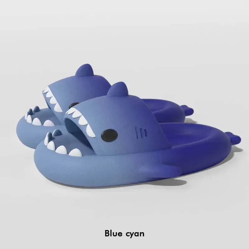 Flip flop Shark Slides Slippers Men's Home Bathroom Non-slip Slippers - Velora